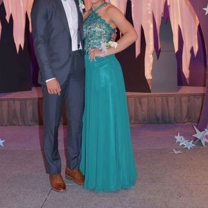 Emerald Green Prom Dress